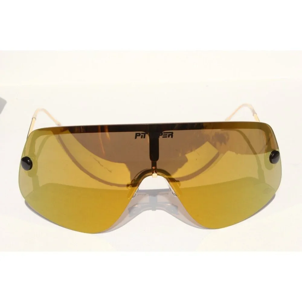 PIT VIPER The Gold Standard Limousine POLARIZED Sunglasses Revo Interchange NEW